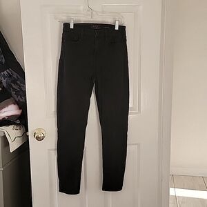 Seven for all mankind Jen 7 ankle skinny size 4 black jeans